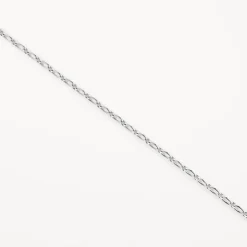Online Alternating Paperclip Chain Necklace in Silver 925 Sterling Silver | Unisex