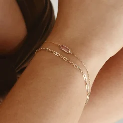 Sale Anchor Paperclip Chain Bracelet in 10k Gold Bracelets & Bangles | Bracelets
