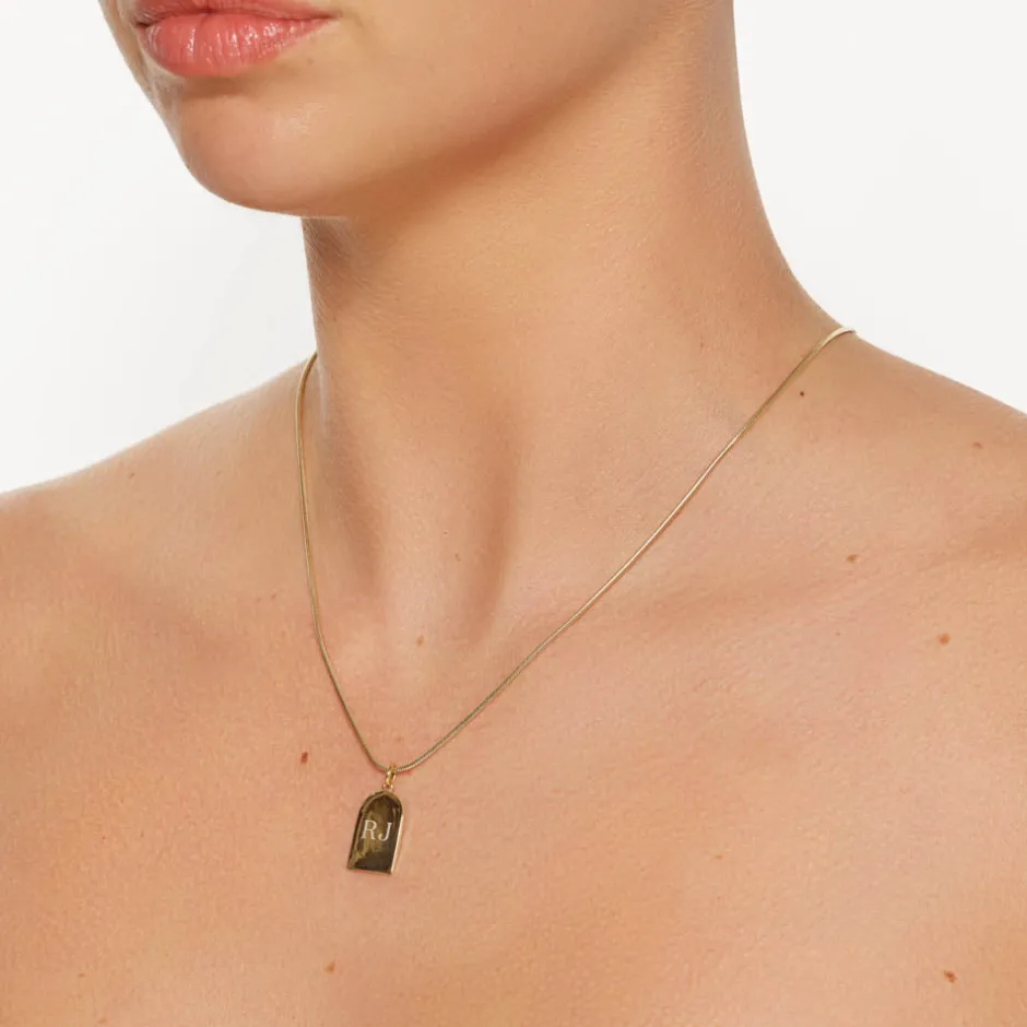 Sale Arch Pendant in Gold Best Selling Gifts | 18k Fine Gold Plated