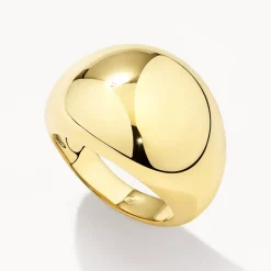 Online Ball Dome Ring in Gold 18k Fine Gold Plated | Rings