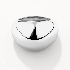 Hot Ball Dome Ring in Silver 925 Sterling Silver | Rings