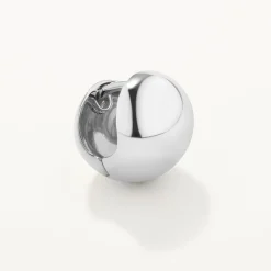 Clearance Ball Huggie Earrings in Silver Bridal Gifts | 925 Sterling Silver