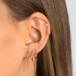New Bar Threader Earrings in 10k Gold Best Selling Gifts | Gifts For Her
