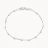 Hot Bauble Chain Bracelet in Silver Under $150 | 925 Sterling Silver
