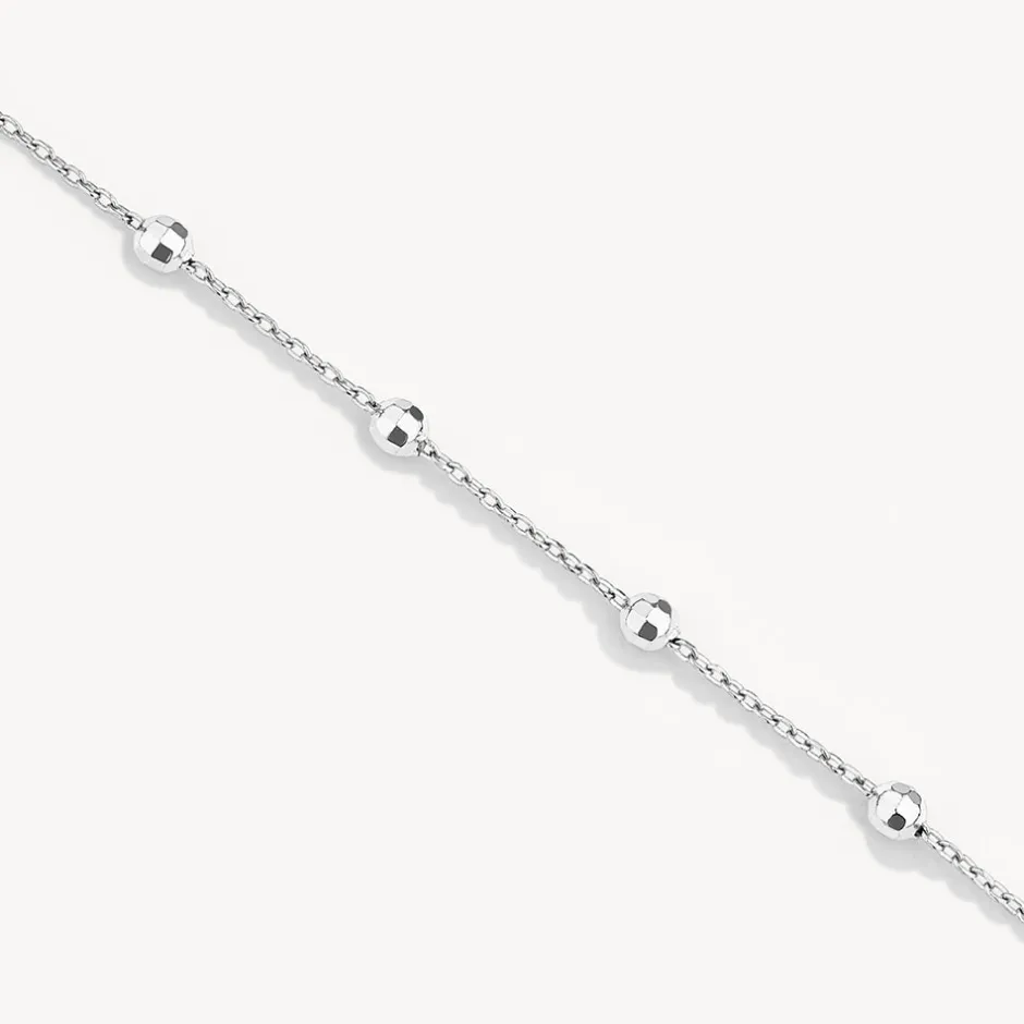 Hot Bauble Chain Bracelet in Silver Under $150 | 925 Sterling Silver