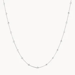 Hot Bauble Chain Necklace in Silver Under $150 | 925 Sterling Silver