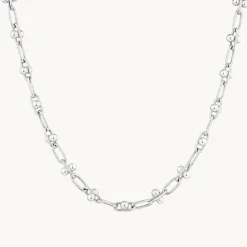 New Bauble Paperclip Chain Necklace in Silver 925 Sterling Silver | Necklaces & Pendants