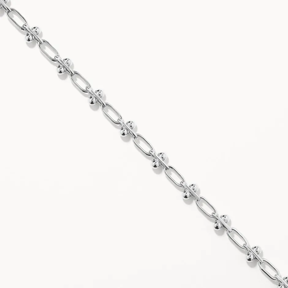 New Bauble Paperclip Chain Necklace in Silver 925 Sterling Silver | Necklaces & Pendants