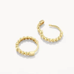 Best Beaded Huggies in 10k Gold 10k Gold | Earrings