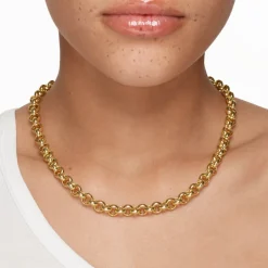 Discount Belcher Chain Necklace in Gold 18k Fine Gold Plated | Necklaces & Pendants
