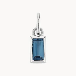 Fashion Birthstone Pendant in Silver Birthstone Jewellery | 925 Sterling Silver