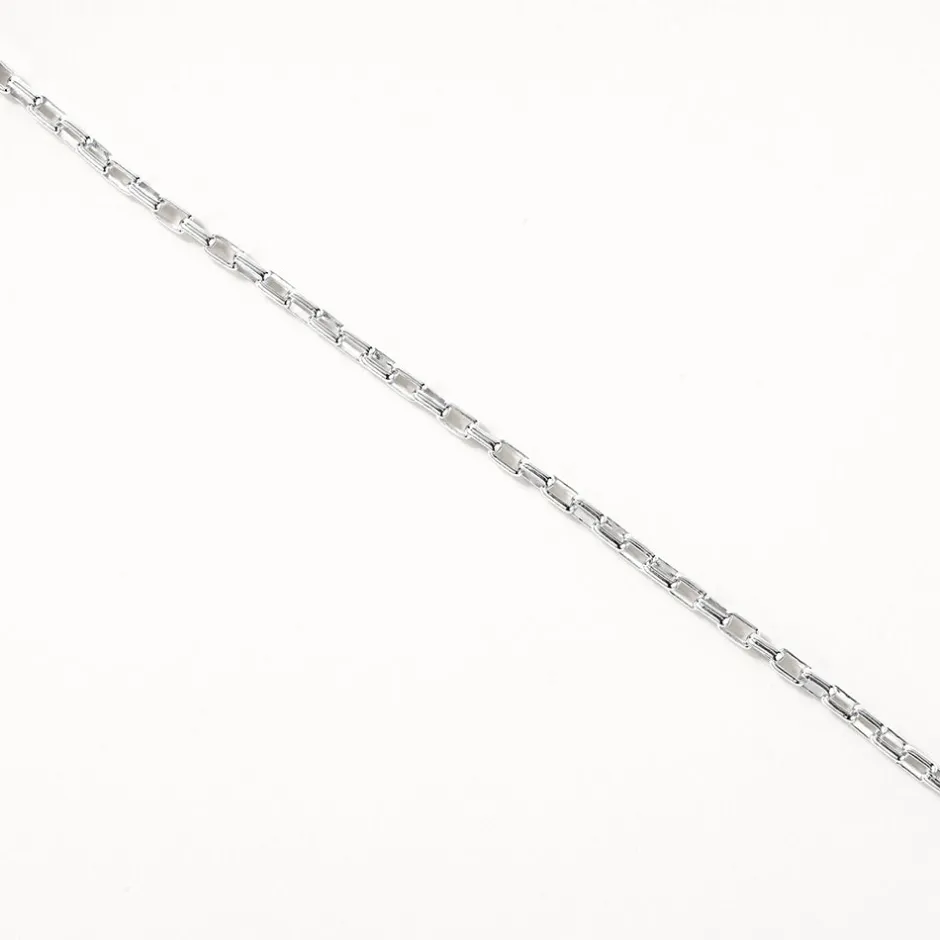 Hot Box Paperclip Chain Necklace in Silver 925 Sterling Silver | Necklaces & Pendants