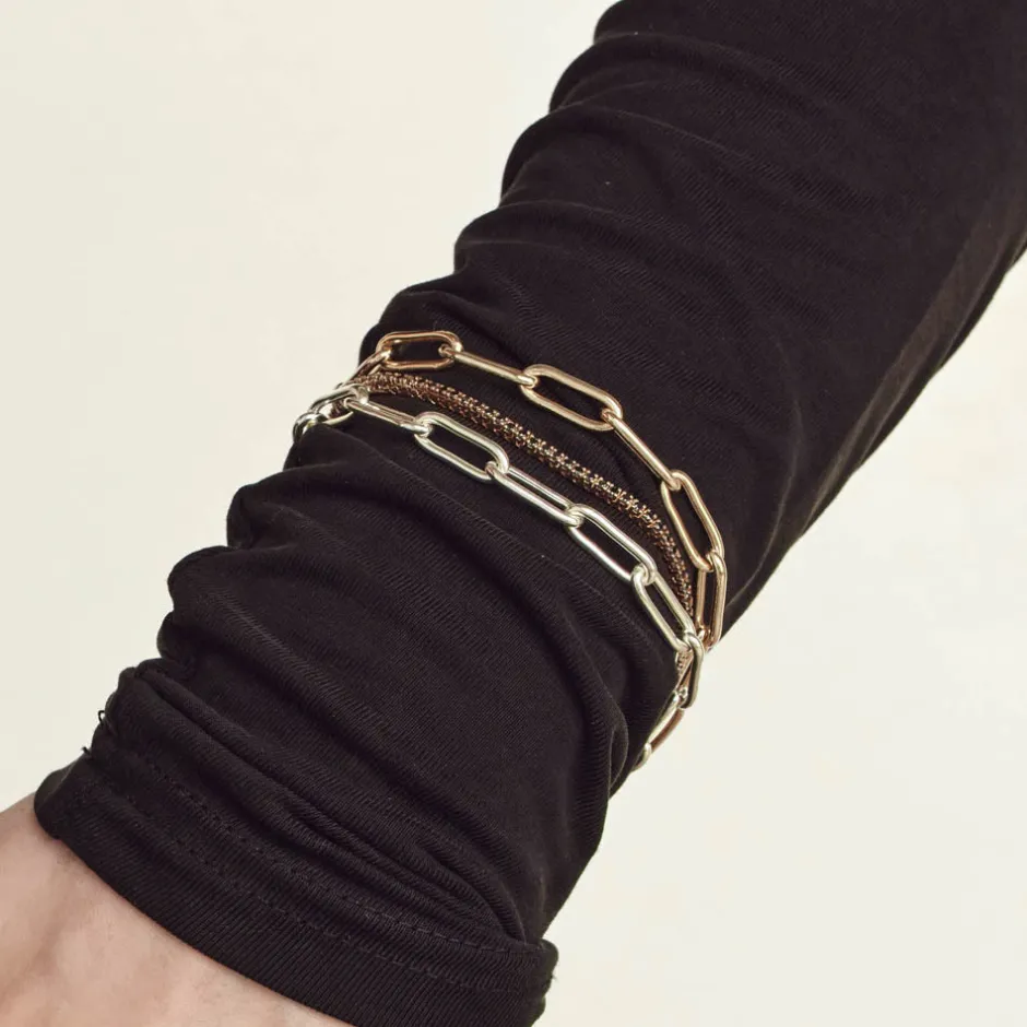 Sale Boyfriend Paperclip Chain Bracelet in Silver Gifts For Him | Best Friend Gifts