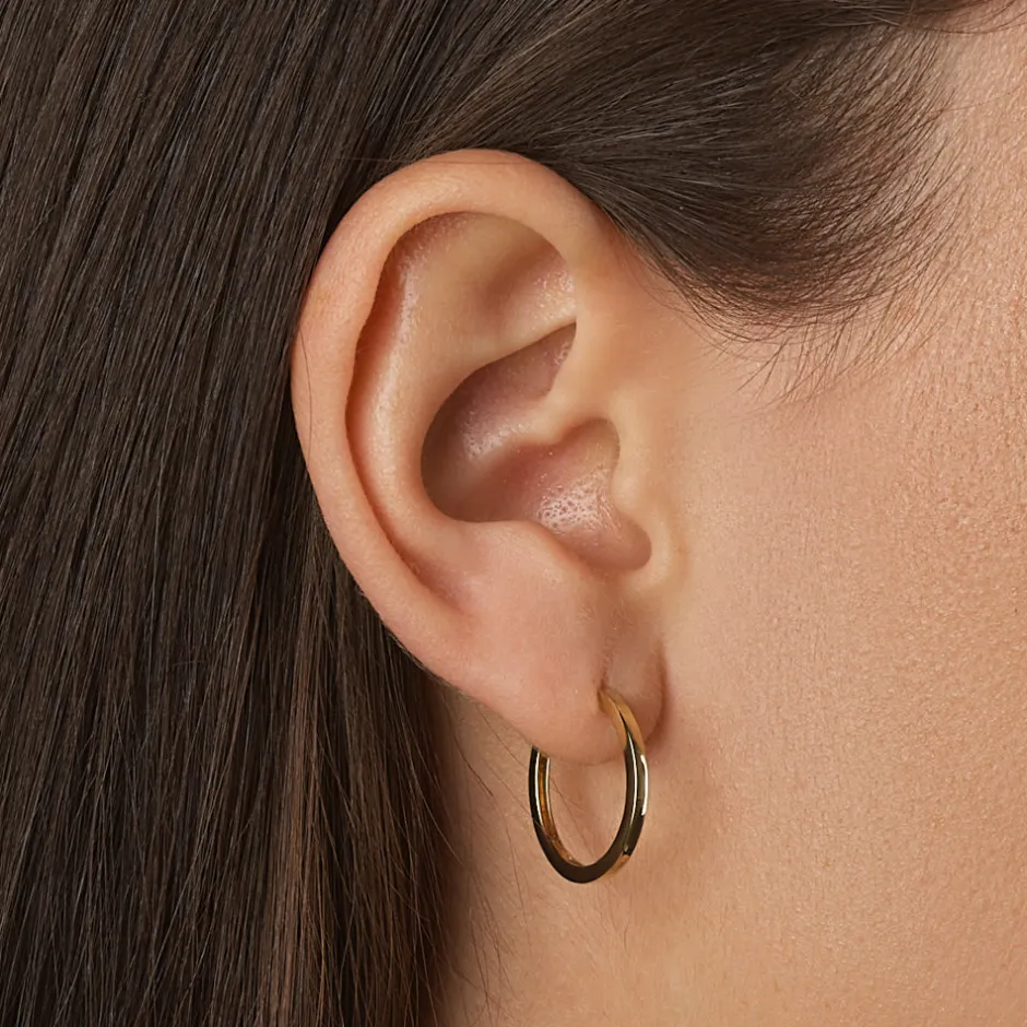 Best Charm Hoop Earrings in 10k Gold Gifts For Her | 10k Gold