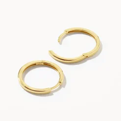 Best Charm Hoop Earrings in 10k Gold Gifts For Her | 10k Gold