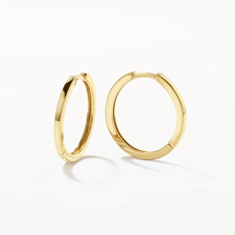 Best Charm Hoop Earrings in 10k Gold Gifts For Her | 10k Gold