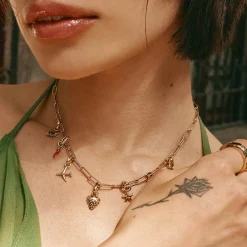 Discount Chilli Charm Pendant in Gold 18k Fine Gold Plated | Personalisation