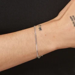 Sale Classic Curb Chain Bracelet in Silver 925 Sterling Silver | Bracelets & Bangles