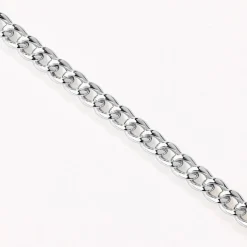 New Curb Chain Necklace in Silver Gifts For Him | 925 Sterling Silver