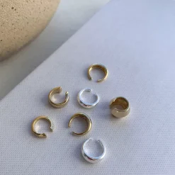 Best Curve Ear Cuff Set in Silver Best Friend Gifts | 925 Sterling Silver