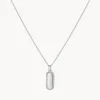 Best Diamond Bar Necklace in Silver Bridal Gifts | Family Gifts
