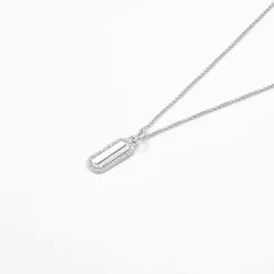 Best Diamond Bar Necklace in Silver Bridal Gifts | Family Gifts