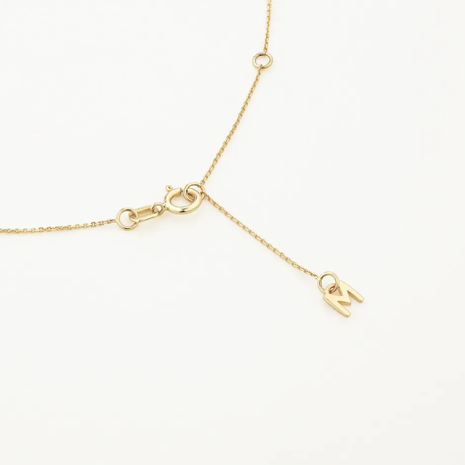 Outlet Diamond Engravable Bar Necklace in 10k Gold Bridal Gifts | Family Gifts