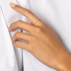 Best Diamond Eternity Stacker Ring in 10k Gold Best Selling Gifts | Gifts For Him
