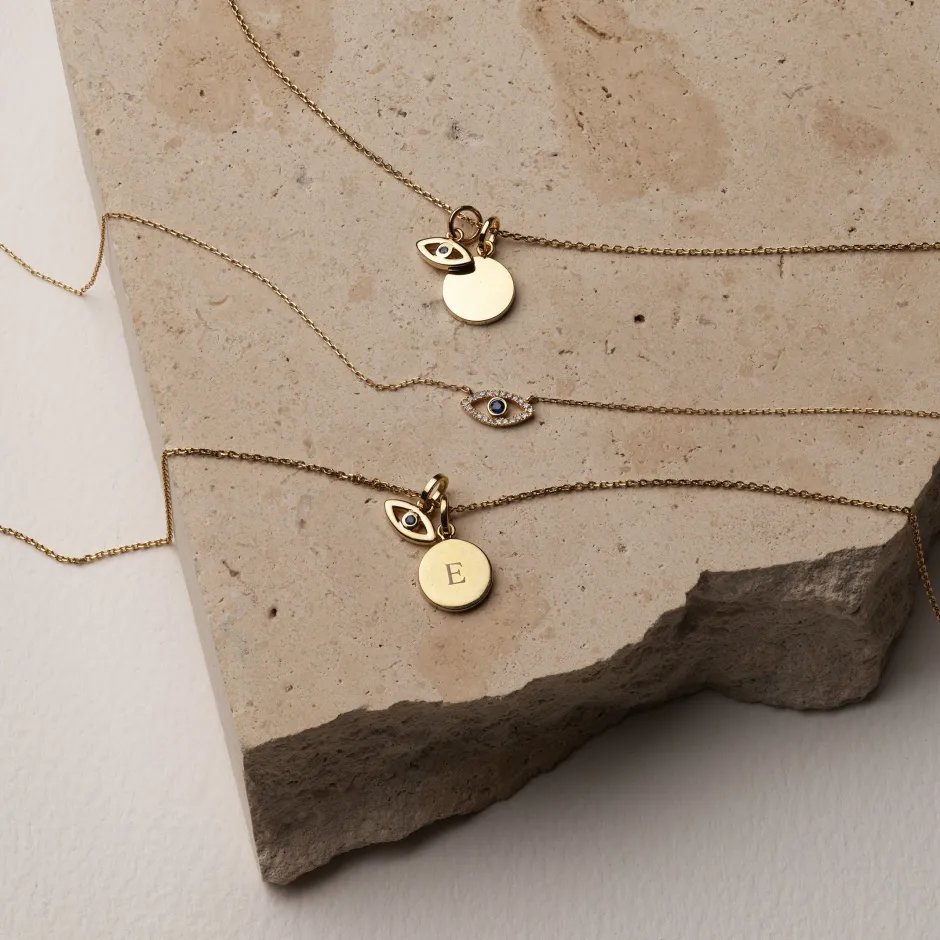 Online Diamond Evil Eye Necklace in 10k Gold Best Selling Gifts | Gifts For Her