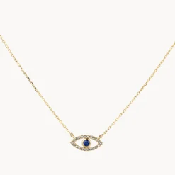 Online Diamond Evil Eye Necklace in 10k Gold Best Selling Gifts | Gifts For Her