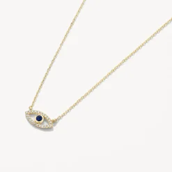 Online Diamond Evil Eye Necklace in 10k Gold Best Selling Gifts | Gifts For Her