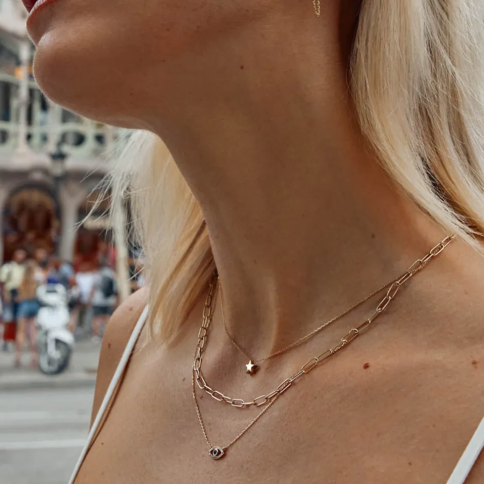Online Diamond Evil Eye Necklace in 10k Gold Best Selling Gifts | Gifts For Her