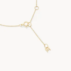 New Diamond Letter A Necklace in 10k Gold Best Selling Gifts | Gifts For Her