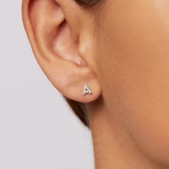 Hot Diamond Letter A Single Stud Earring in Silver Best Selling Gifts | Gifts For Her