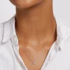 Clearance Diamond Letter B Necklace in Silver Bridal Gifts | Letter Jewellery