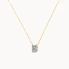Hot Diamond Letter B Necklace in 10k Gold Gifts For Her | Bridal Gifts
