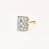 Outlet Diamond Letter B Single Stud Earring in 10k Gold Bridal Gifts | Best Friend Gifts
