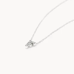 Hot Diamond Letter F Necklace in Silver Bridal Gifts | Letter Jewellery