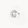 Discount Diamond Letter G Single Stud Earring in Silver Bridal Gifts | Letter Jewellery
