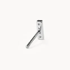 Fashion Diamond Letter I Single Stud Earring in Silver Letter Jewellery | Natural Diamonds