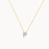Sale Diamond Letter P Necklace in 10k Gold Letter Jewellery | Natural Diamonds