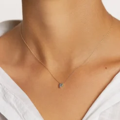 Sale Diamond Letter P Necklace in 10k Gold Letter Jewellery | Natural Diamonds