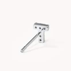 Online Diamond Letter T Single Stud Earring in Silver Letter Jewellery | Natural Diamonds