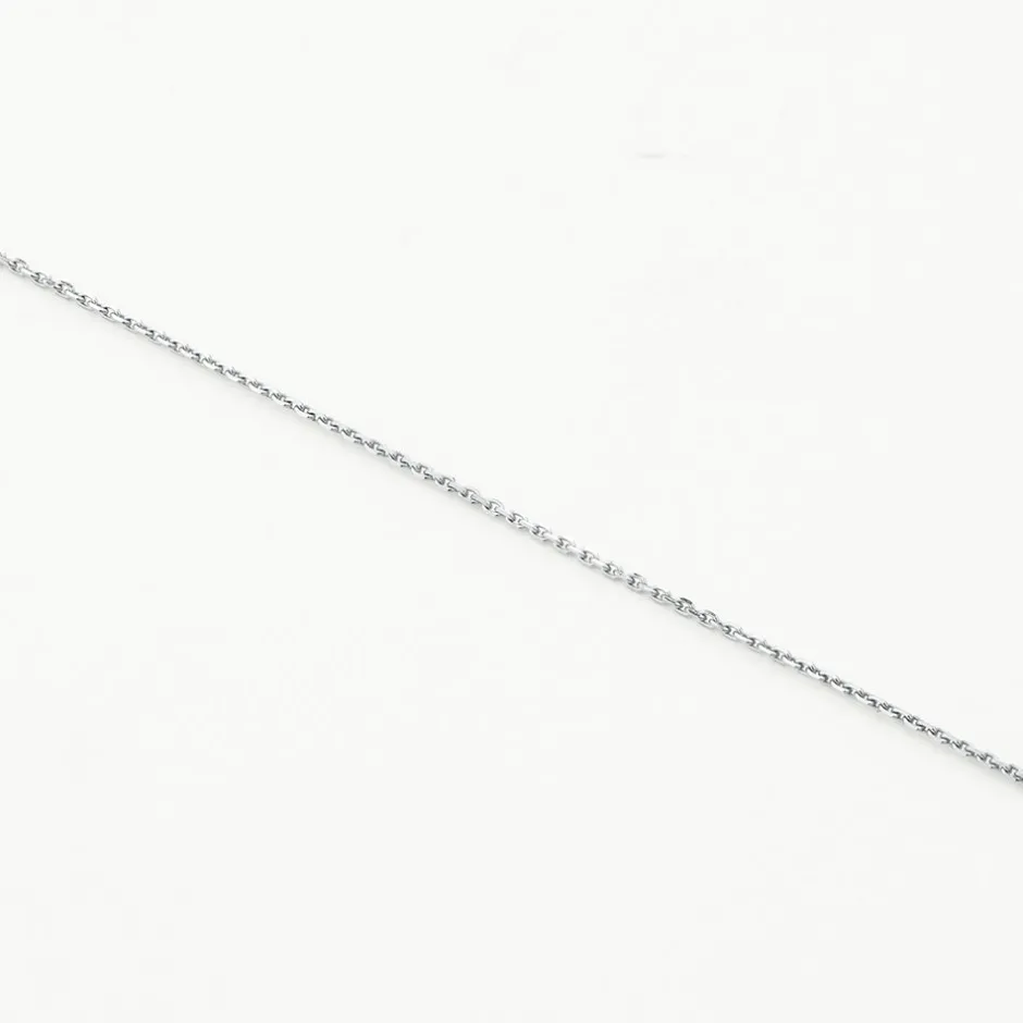 Best Diamond Letter V Necklace in Silver Letter Jewellery | Natural Diamonds