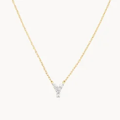 Best Diamond Letter Y Necklace in 10k Gold Letter Jewellery | Natural Diamonds