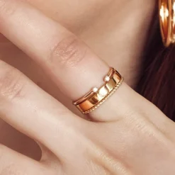 Outlet Diamond Open Stacker Ring in 10k Gold Bridal Gifts | Under $300