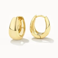 Outlet Dome Huggie Hoops in Gold Best Selling Gifts | Best Friend Gifts