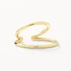 Best Double Band Single Ear Cuff in 10k Gold 10k Gold | Earrings