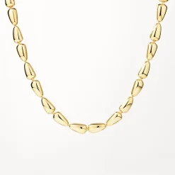 Outlet Drop Dome Chain Necklace in Gold 18k Fine Gold Plated | Necklaces & Pendants