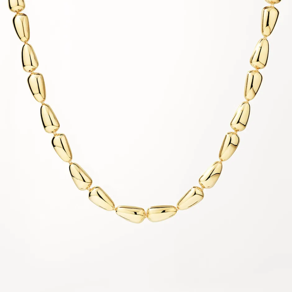 Outlet Drop Dome Chain Necklace in Gold 18k Fine Gold Plated | Necklaces & Pendants